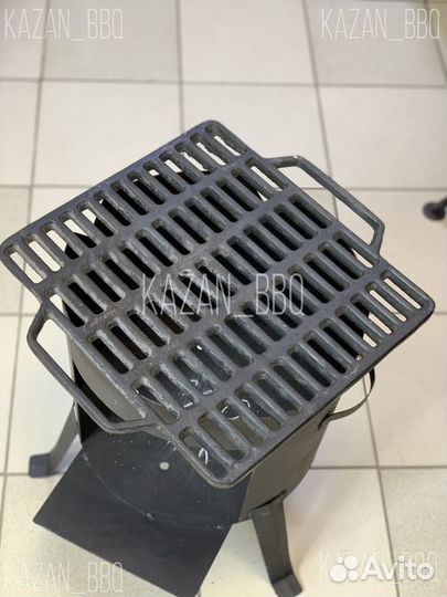Чугунная решетка гриль