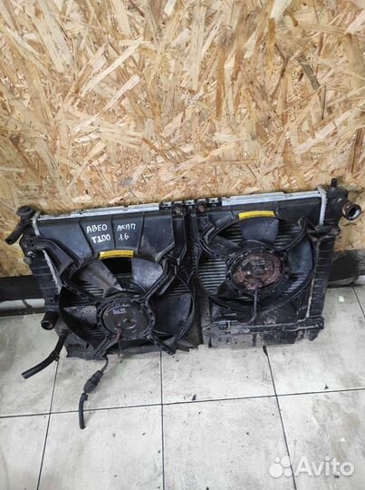 Радиатор охлаждения Chevrolet Aveo t200 АКПП