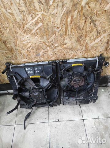 Радиатор охлаждения Chevrolet Aveo t200 АКПП