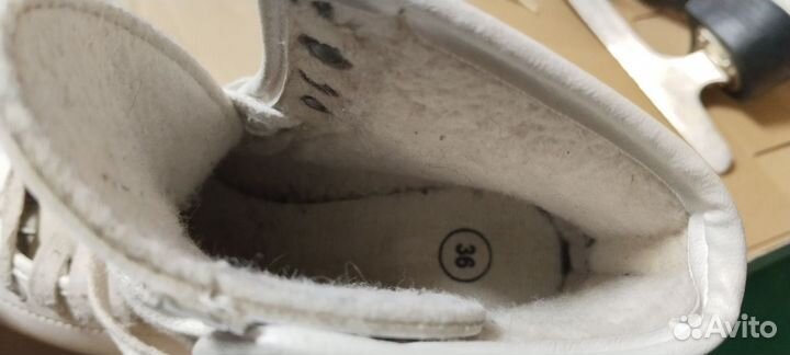 Коньки фигурные женские 36