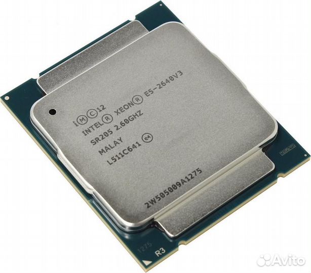 Процессор Intel Xeon E5-2640V3(8C/16T, 20M, 2.6/3
