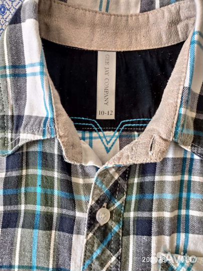 Рубашка на мальчика рост 146-152