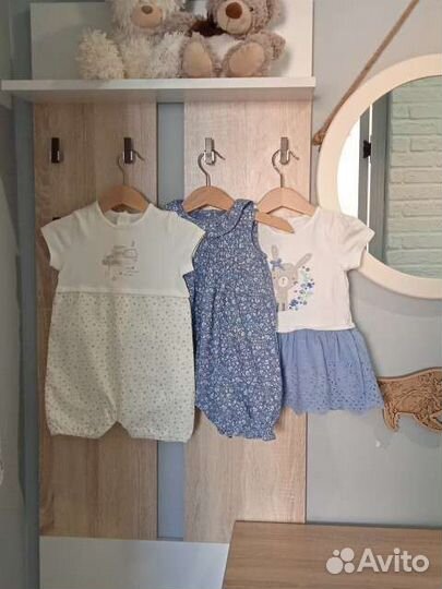 Вещи для девочки Mother care 3-6 6-9