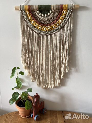 Настенное панно макраме