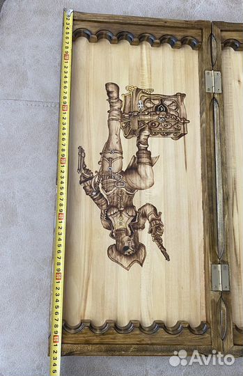 Нарды большие, резные