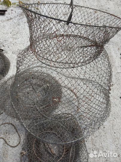 Садок рыболовный металлический