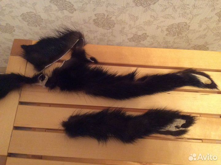 Хвостики норки, поштучно