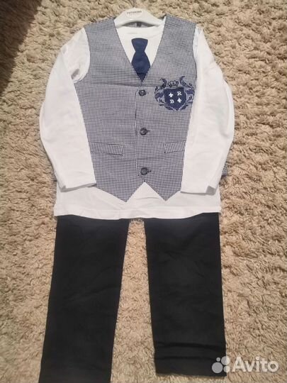 Костюм тройка на утренник для мальчика