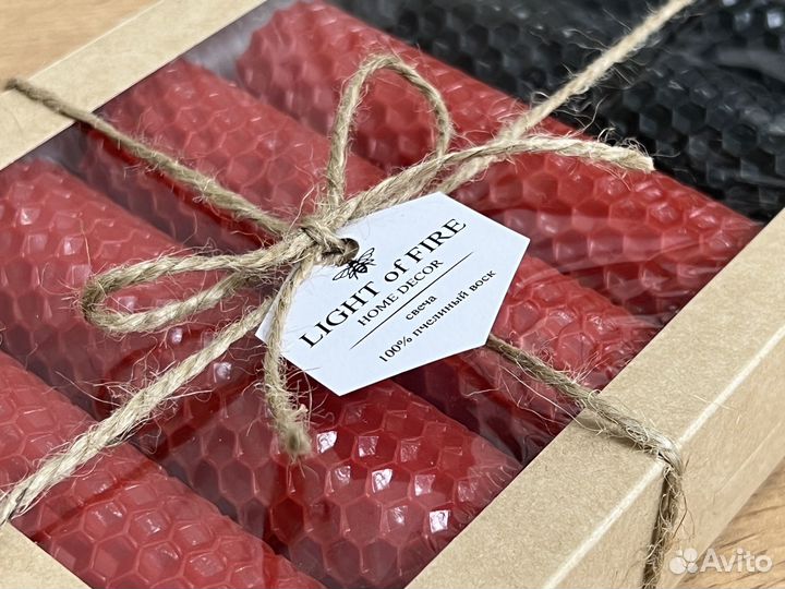 Свечи из вощины