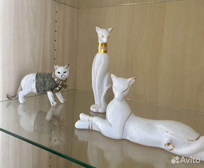 Коты лотами статуэтки фигурки котов
