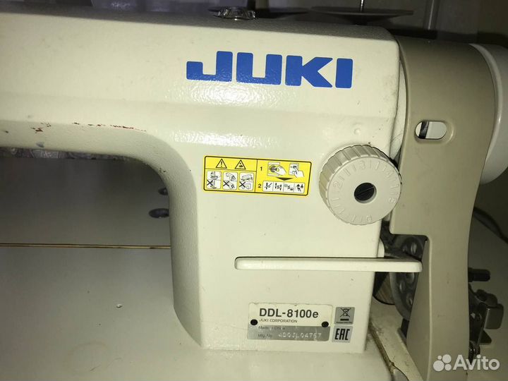Промышленная швейная машинка juki DDL-8100e