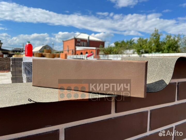 Кирпич керамический 1нф коричневый