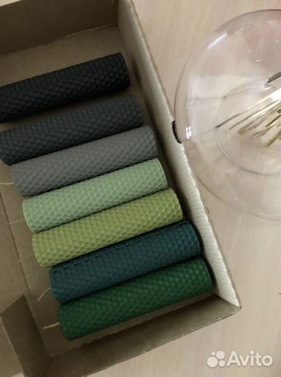 Свечи из натуральной вощины