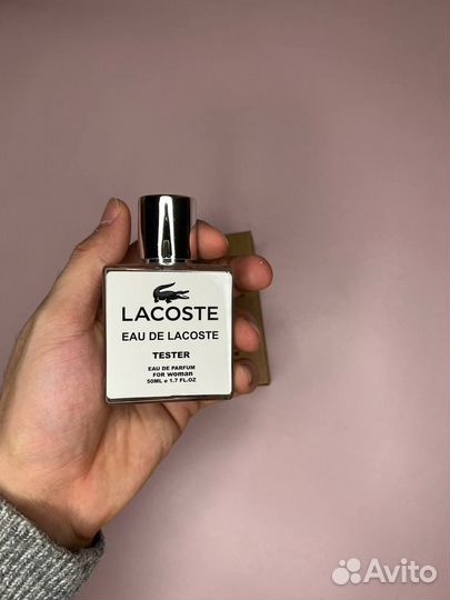 Lacoste eau de lacoste оригинальный тестер 50