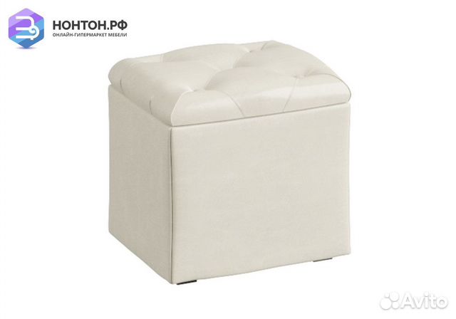 Пуф тип 4 бежевый