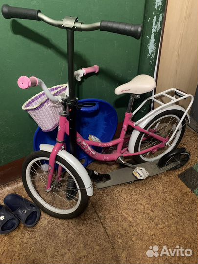 Велосипед детский для девочки