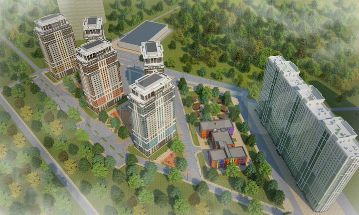 3-к. квартира, 77,2 м², 23/26 эт.