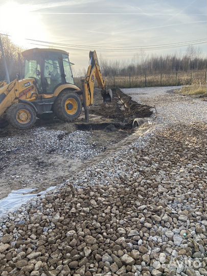 Услуги Экскаватора погрузчика JCB 3cx