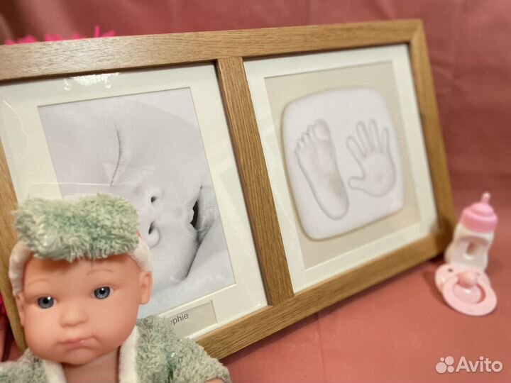 Рамка для фотографий Слепок новорожденного