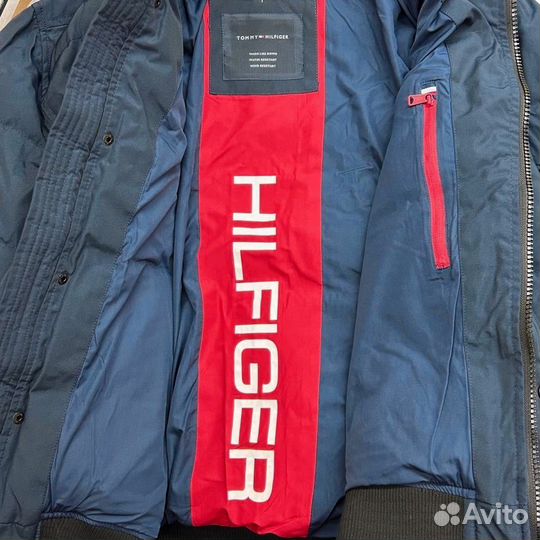 Пуховик аляска мужской tommy hilfiger