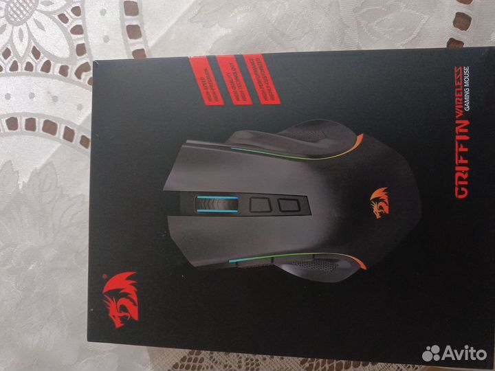Игровая мышь и коврик