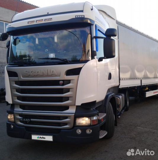 Scania R440 A4X2NA с полуприцепом, 2016