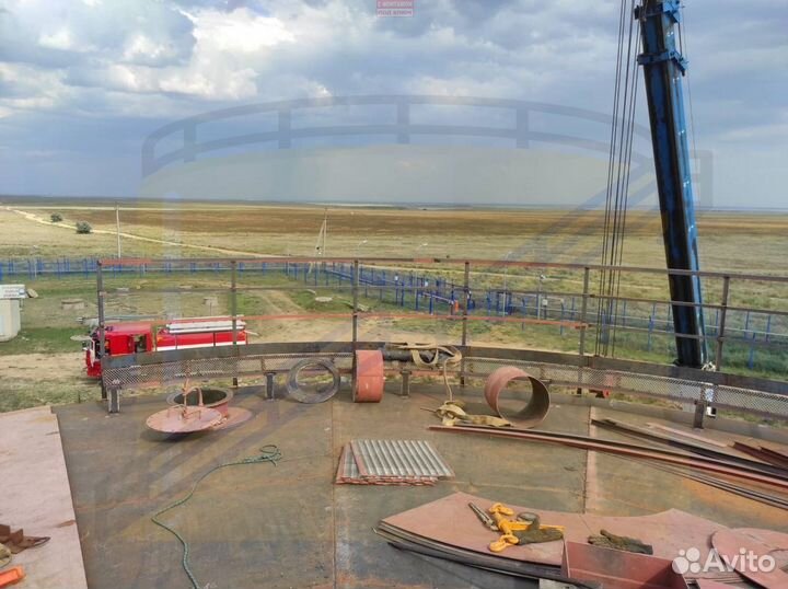 Резервуар Горизонтальный Стальной ргсп-120 м3
