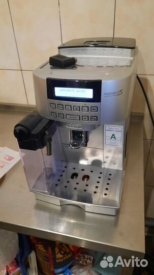 Кофемашина delonghi magnifica s cappuccino