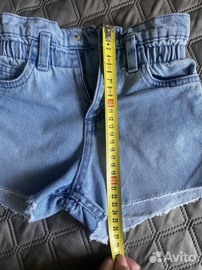 Шорты джинсовые