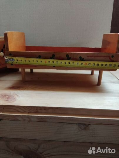 Деревянная мебель для кукол СССР