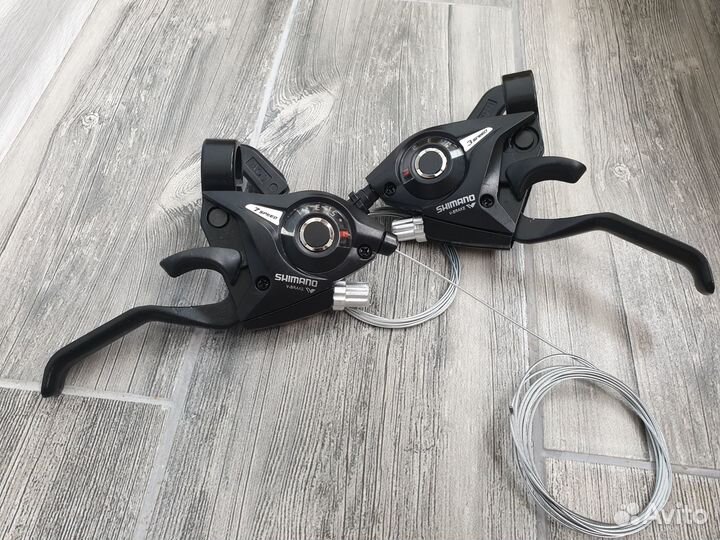 Манетка Shimano 3х7 3х8 и 3; 7; 8 ск. (replica)