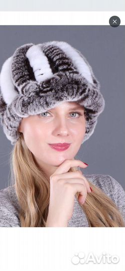 Шапка женская вязаная размер 56-58.Новая