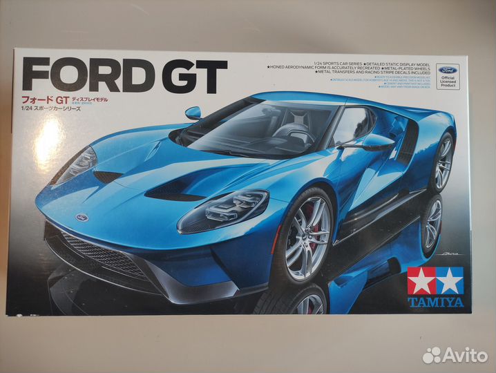 Сборная модель 1/24 Tamiya Ford GT