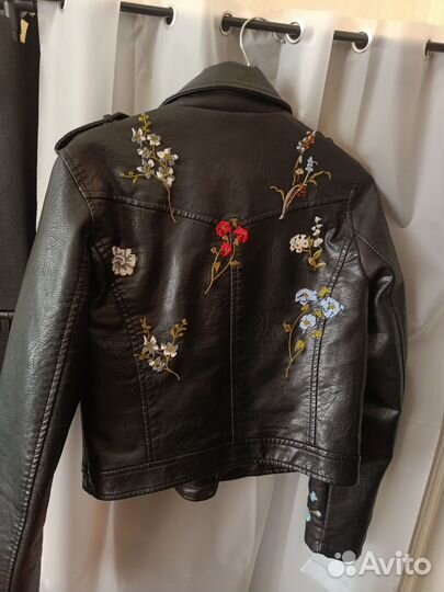 Куртка кожаная женская 42 44