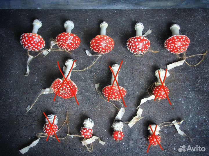 Елочные игрушки из папье-маше 