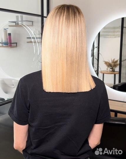 Кератиновое выпрямление ботокс