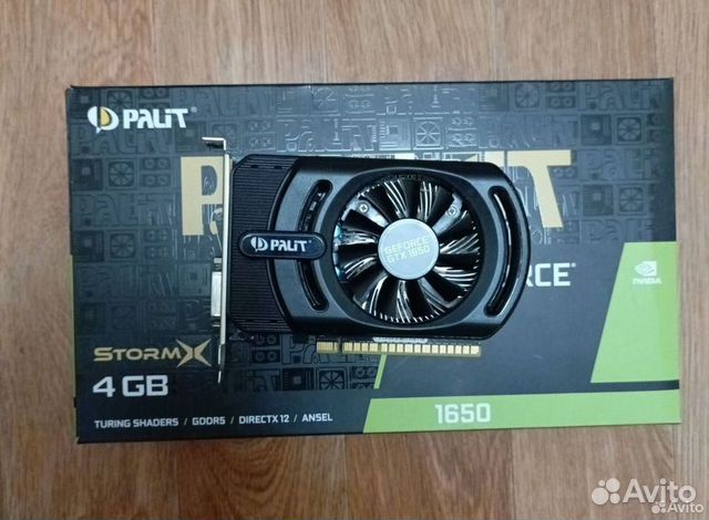 Видеокарта palit GeForce GTX 1650 купить в Златоусте | Электроника | Авито