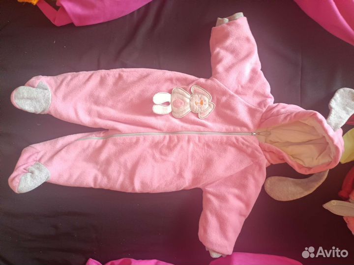 Детские вещи на девочку от 0 до 7 месяцев