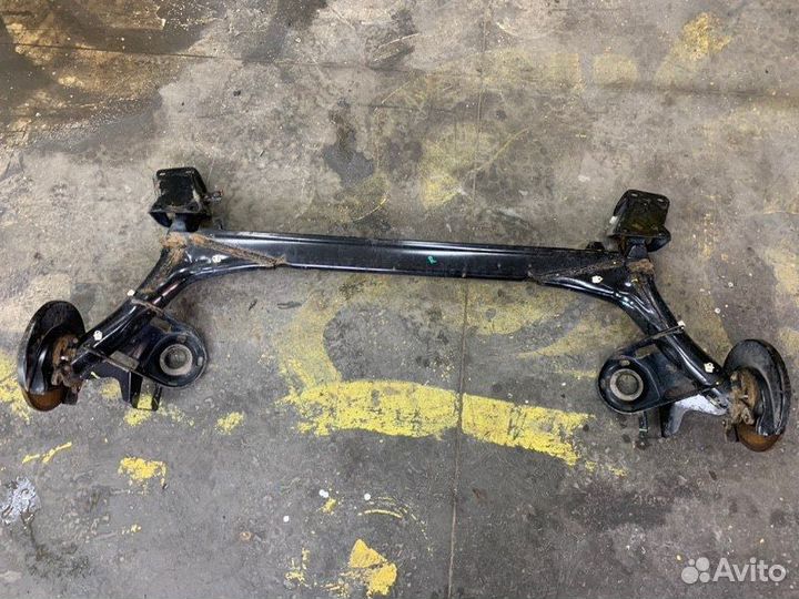 Балка заднего моста задняя Skoda Rapid седан CWV