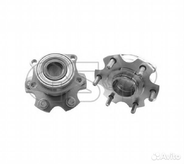 Ступица с подшипником mitsubishi pajero