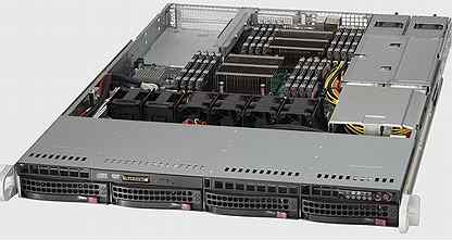 Сервер supermicro 1u 6017R-WRF