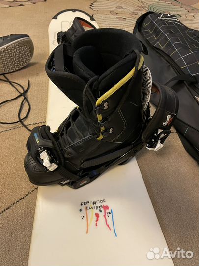 Сноуборд комплект burton Salomon atomic