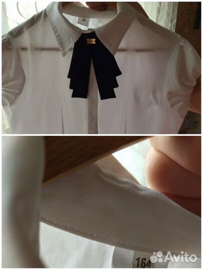 Блузка женская белая 42 44 Блузка в школу