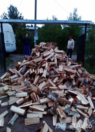 Дрова колотые от 1 куба