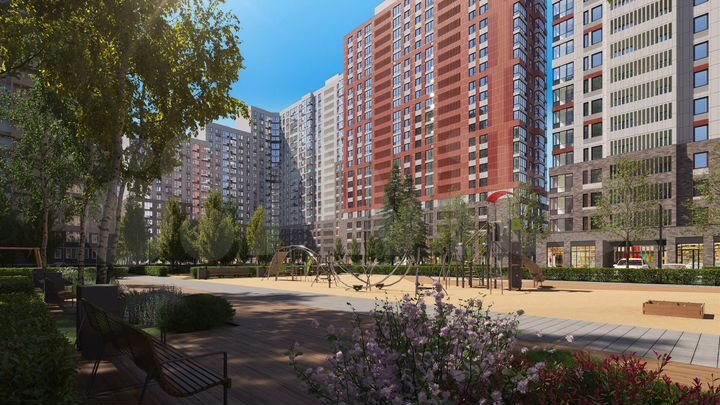 3-к. квартира, 72,4 м², 8/22 эт.