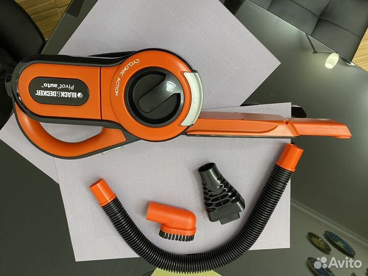 Автомобильный пылесос black decker