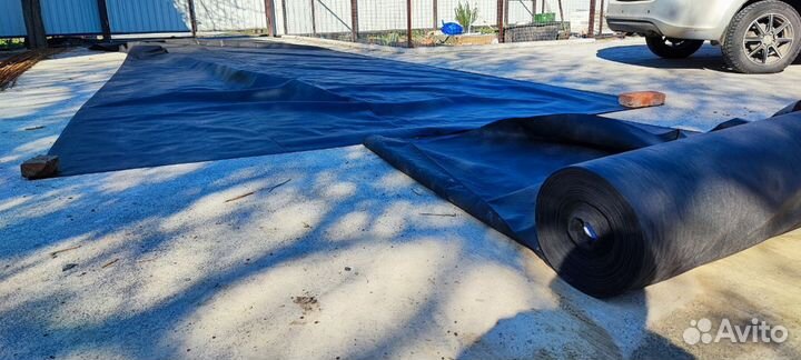 Спанбонд мульчирующий чёрный с повышенным уф