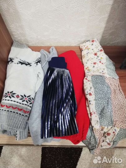 Детские вещи пакетом для девочки 110 116
