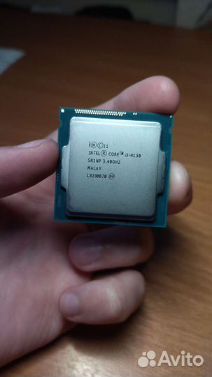 Intel Core I3-4130 + кулер