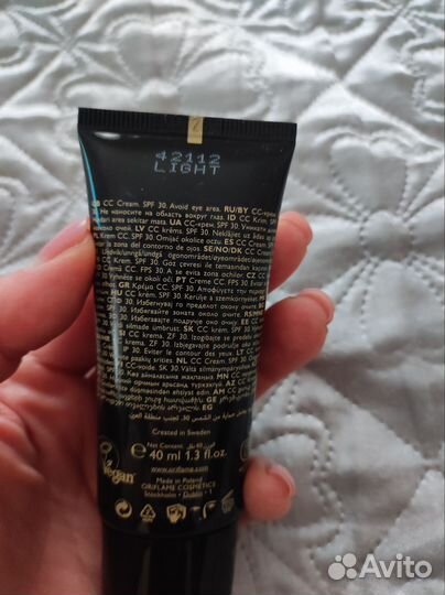 Тональный сс крем для лица